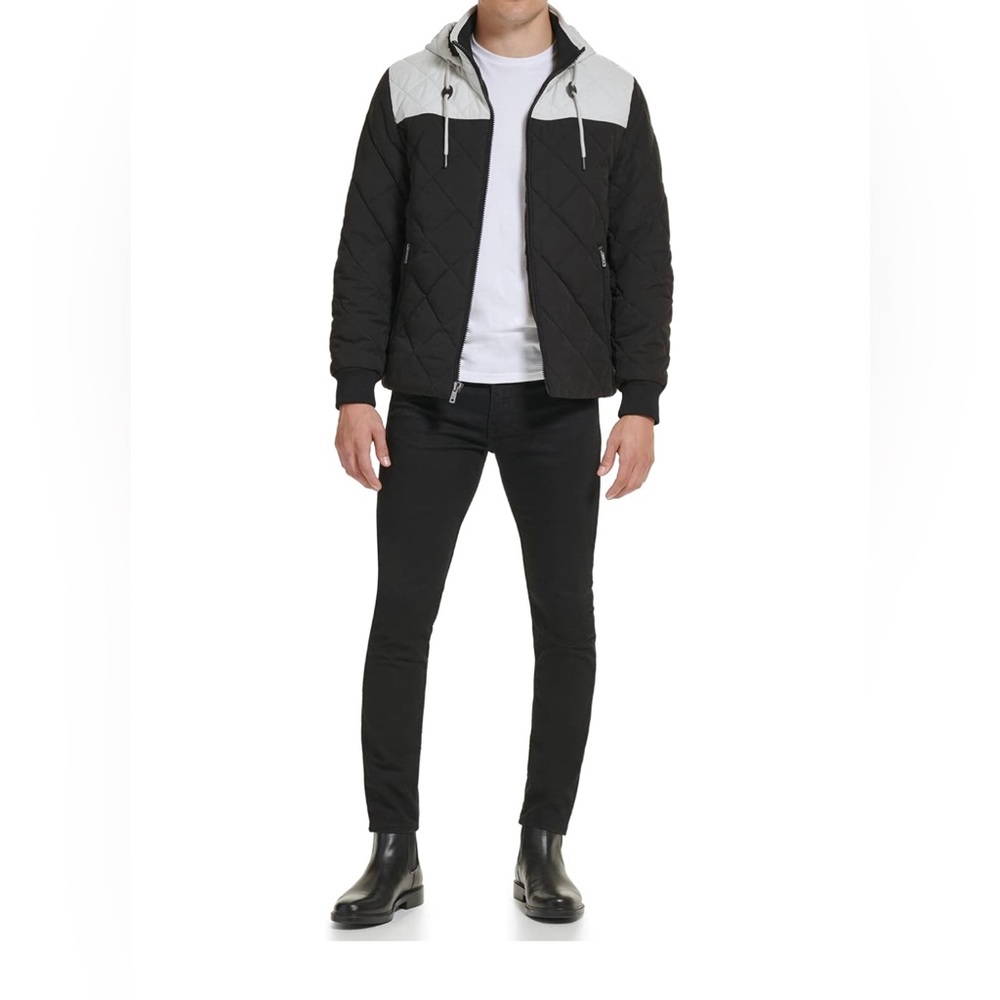 Kenneth Cole mens Kenneth Cole Men's Quilted Jacket S